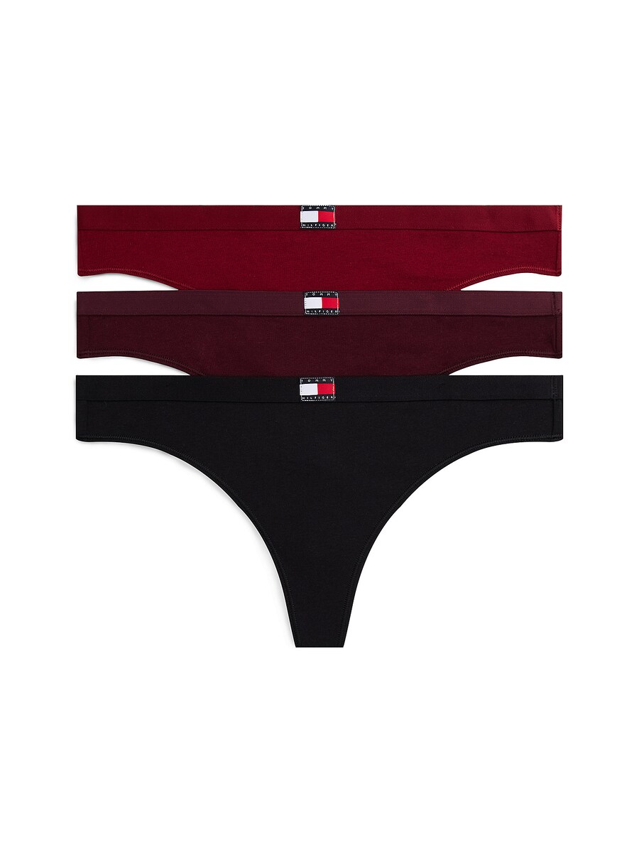 

Стринги Tommy Hilfiger Underwear Heritage, Red/Dark red/Black