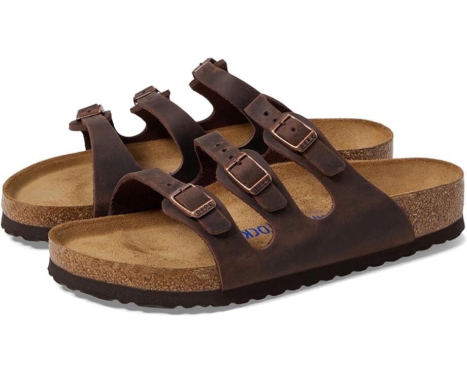 

Сандалии Birkenstock Florida Soft Footbed - Oiled Leather, цвет Habana Oiled Leather