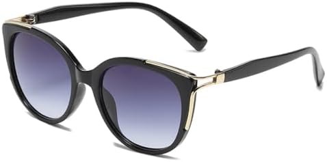 

Солнцезащитные очки «кошачий глаз» для женщин, панк-очки, модные очки для мужчин, женские солнцезащитные очки с защитой от УФ-излучения UV400, стильные очки MTZJH, Black