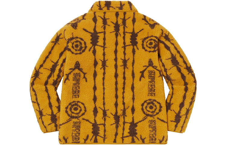Совместная коллекция бархатная куртка унисекс Supreme, зеленый — фото 3