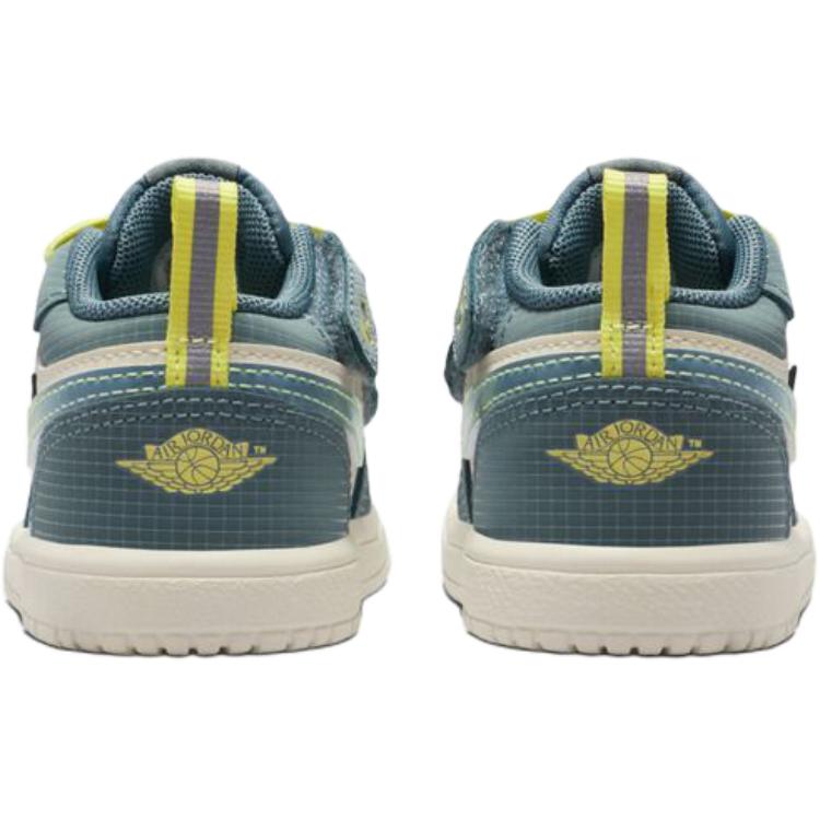Jordan 1 Low top Toddler Shoes Green Infant And Toddler — фото 4