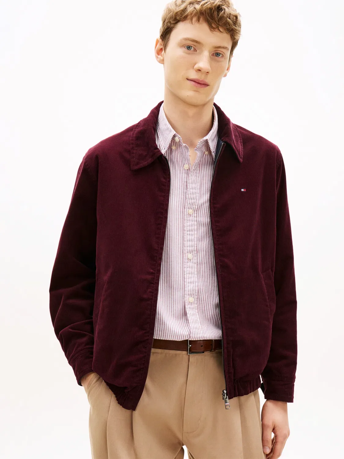 Куртка межсезонья 'IVY' Tommy Hilfiger, Burgundy — фото 2