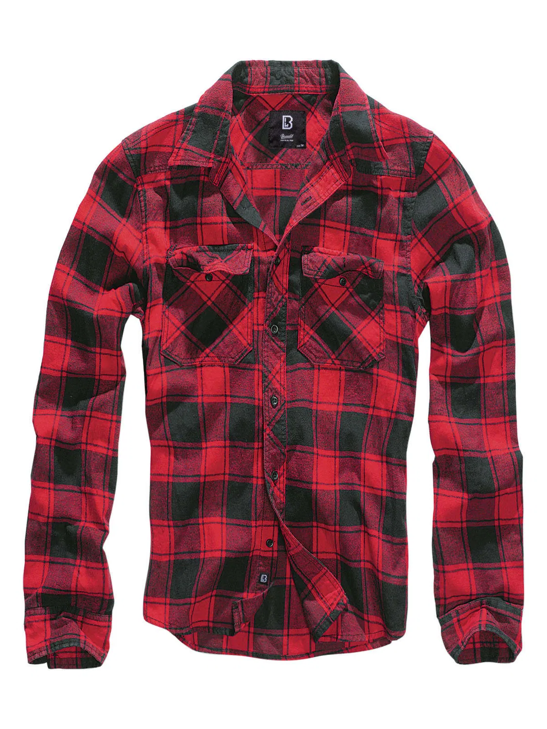 Фланелевая рубашка Check Shirt Brandit, красный/черный