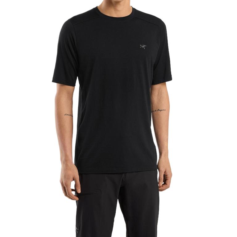 Arcteryx Футболка Ionia Merino Wool Shirt SS мужская черная — фото 4