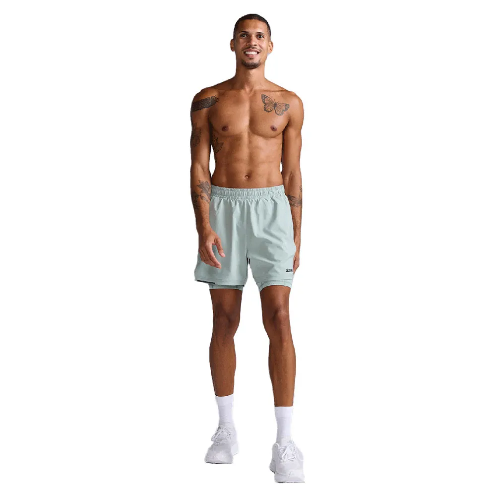 

Шорты 2XU Aero Mesh 5´´ 2 in 1, зеленый