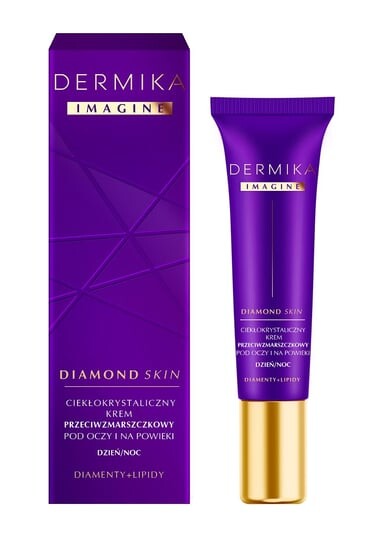 

Жидкокристаллический крем против морщин для глаз и век Dermika, Imagine Diamond Skin