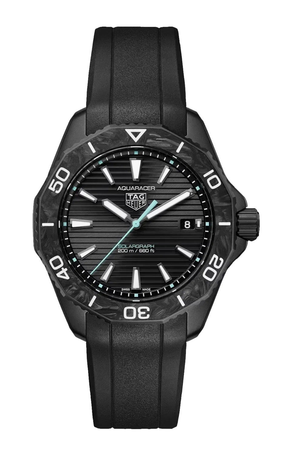 TAG HEUER AQUARACER PROFESSIONAL 200 SOLARGRAPH - WBP1112.FT6199, золотой