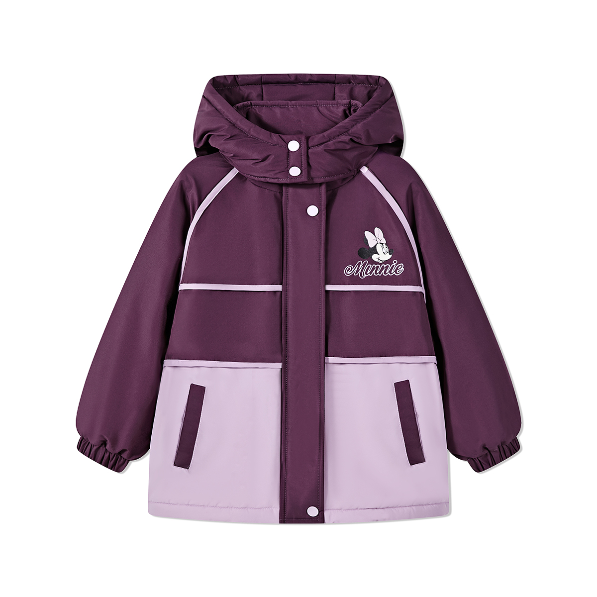 

Детская утепленная куртка Disney, фиолетовый