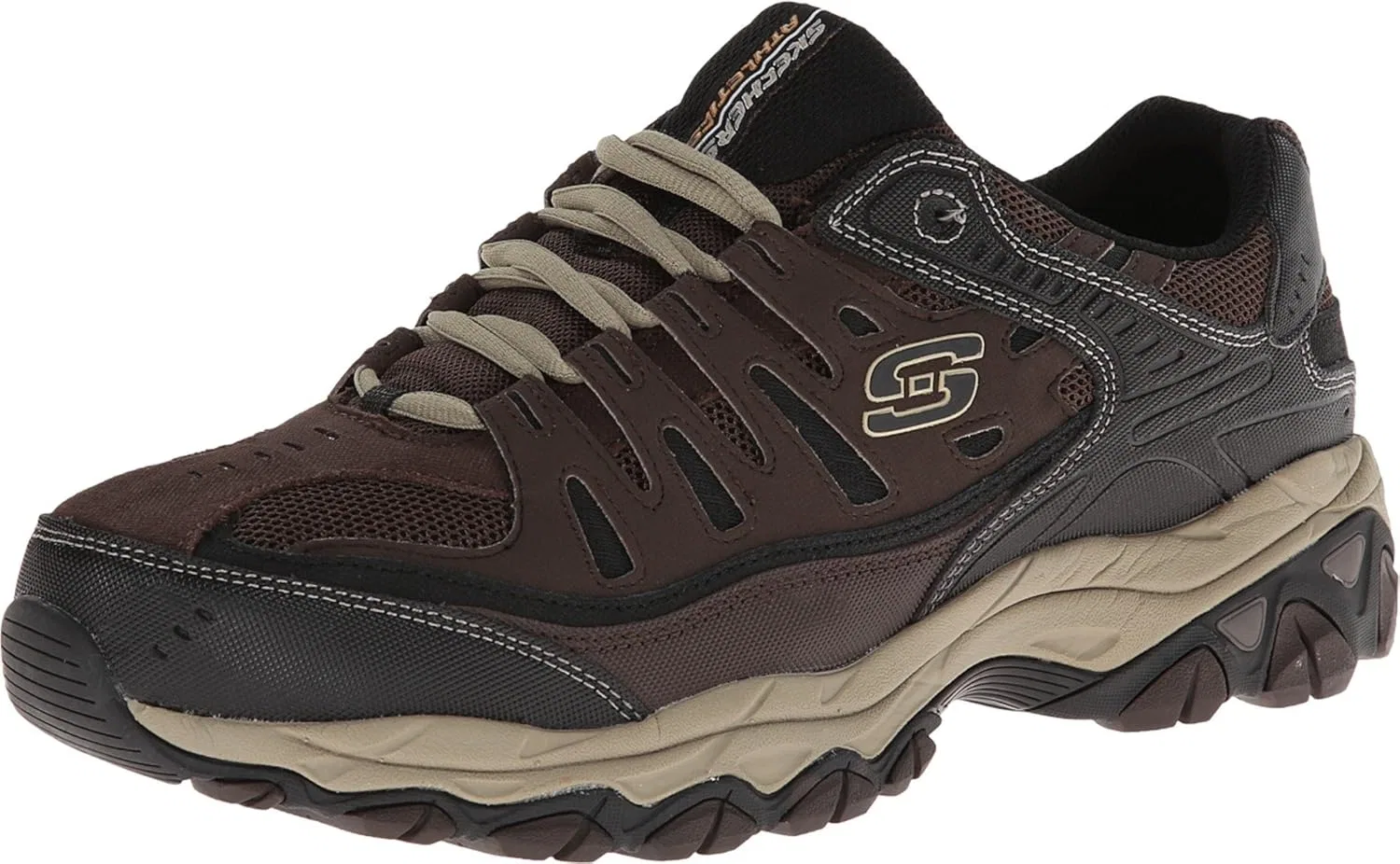 Кроссовки Skechers Afterburn M. Fit, мужские, Brown Taupe