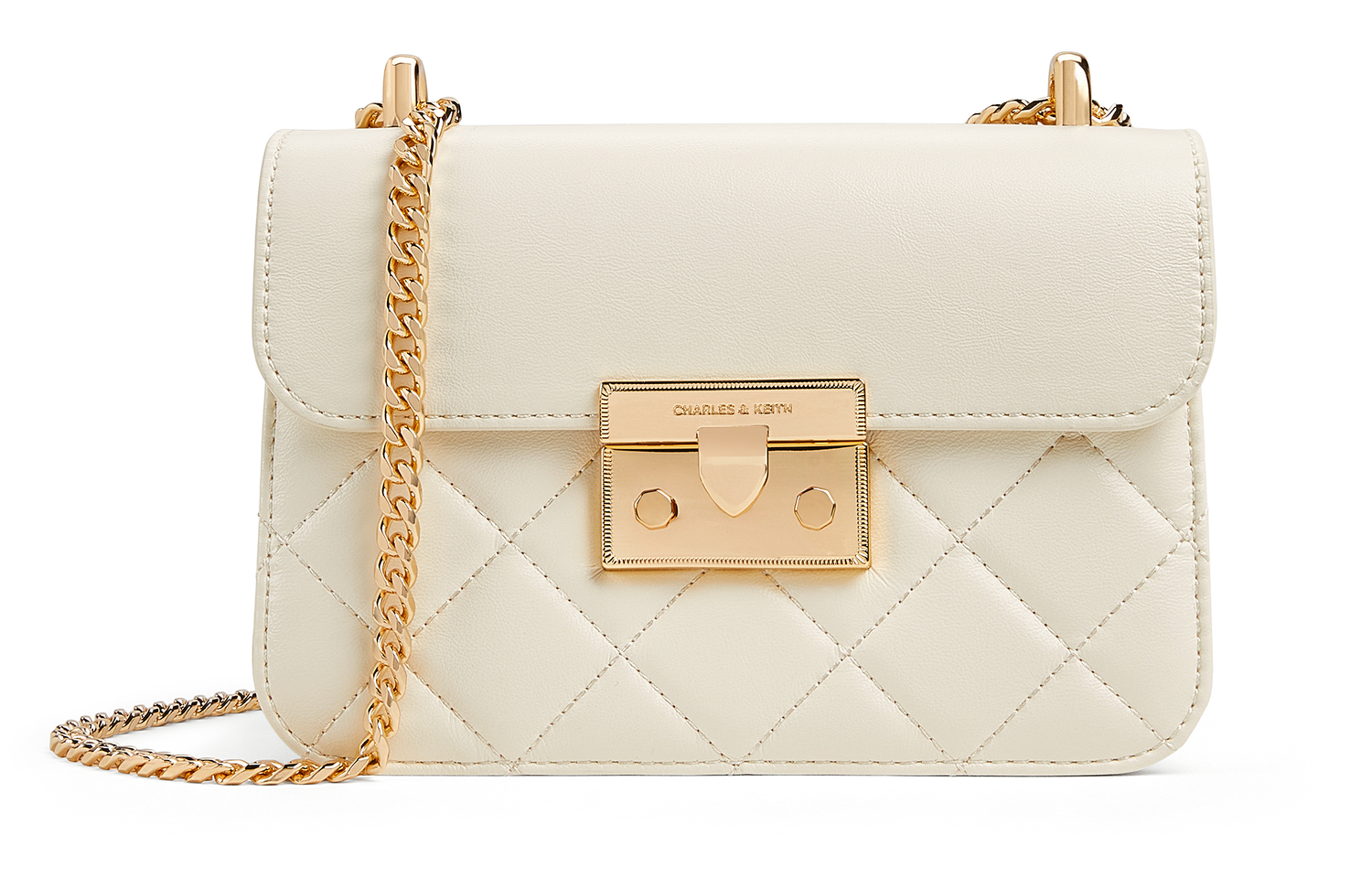 

Сумка-кроссбод PU Маленькая Женская Многоцветная CHARLES&KEITH, Морская Соль Голубая