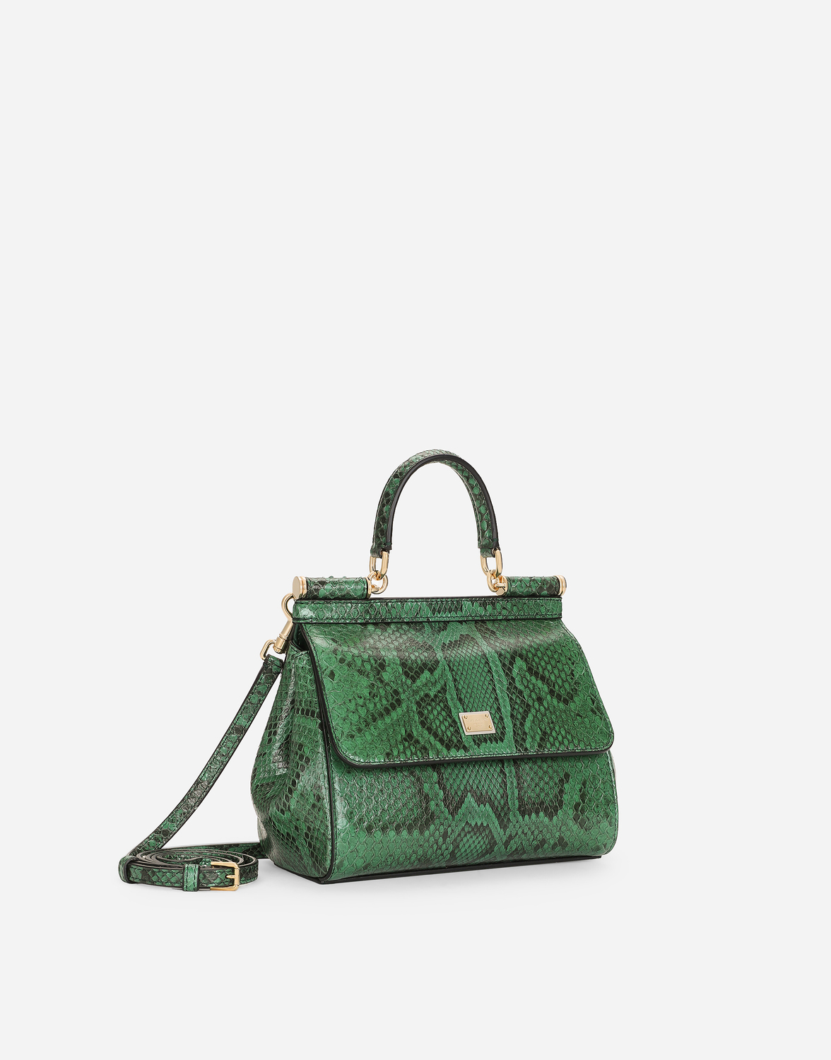 Сумка medium sicily Dolce & Gabbana, зеленый — фото 2
