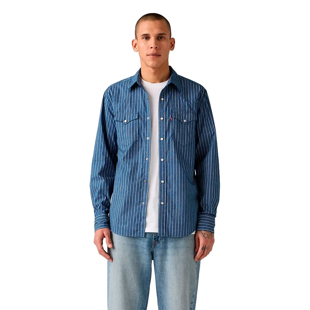 

Рубашка Levi's Barstow Western Standard, синий