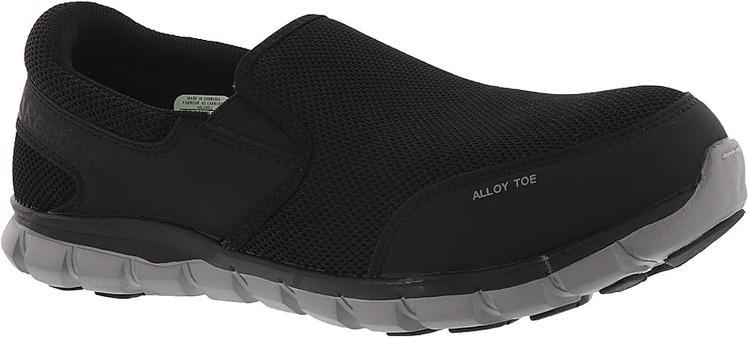 Мужские ботинки Reebok Work Sublite Cushion Slip On, черный — фото 2