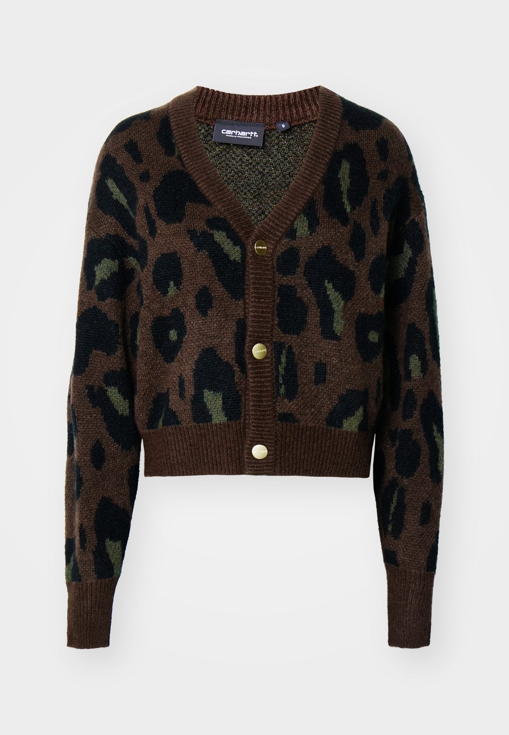 

Кардиган MERTON CARDIGAN Carhartt WIP, коричневый