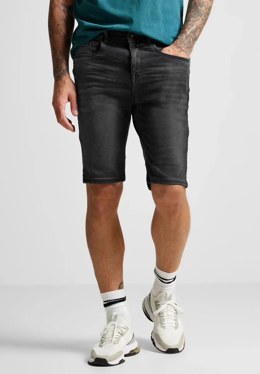 

STREET ONE МУЖЧИНЫ Джинсы стандартного кроя, 5 карманов Street One Men, черный