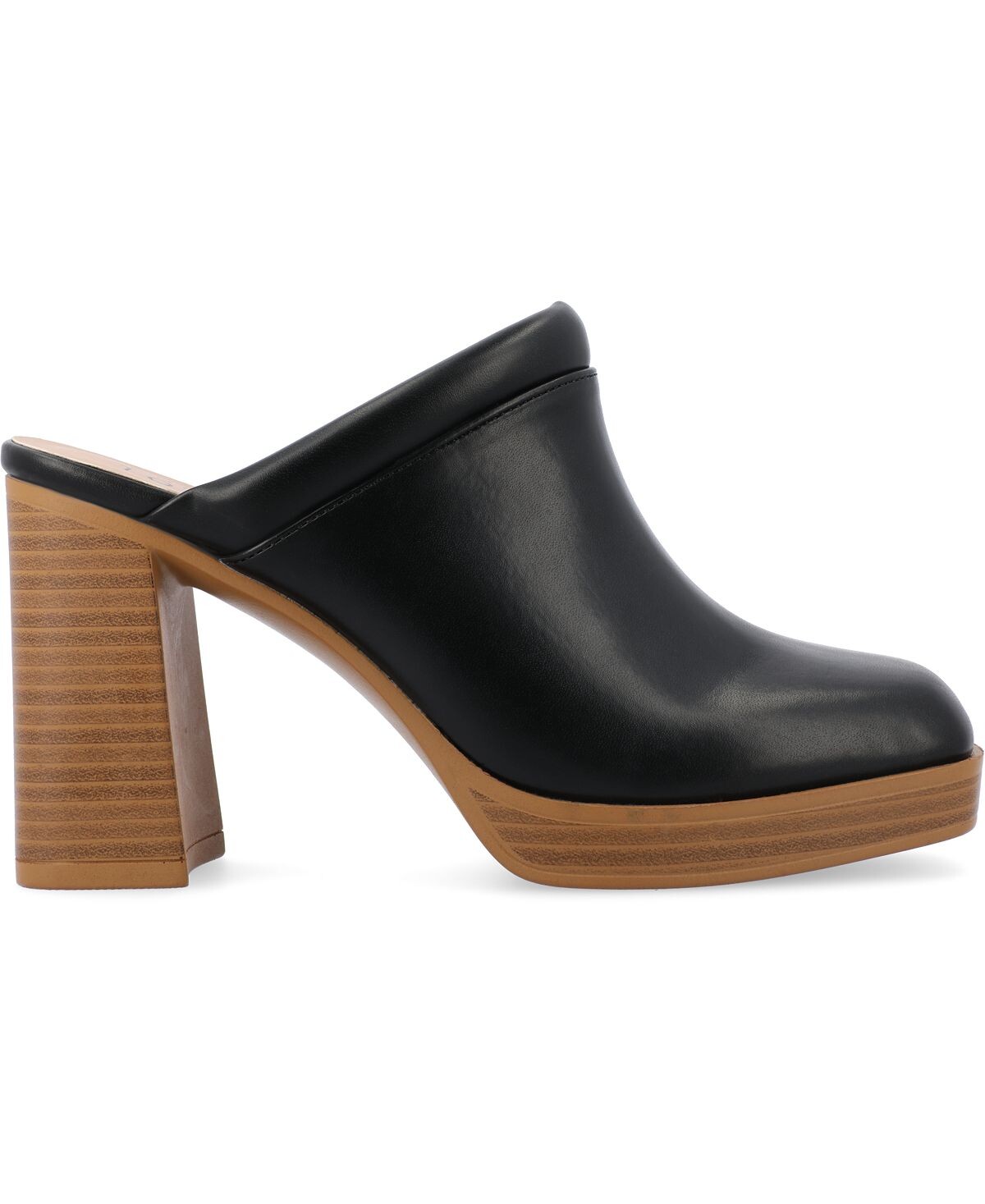 Женские туфли-лодочки без шнуровки на платформе Izara Tru Comfort из пеноматериала Journee Collection, черный — фото 2