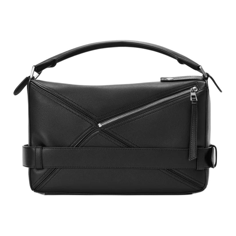 

LOEWE Большая кожаная сумка для мужчин черная