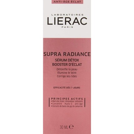 Supra Radiance Detox Сыворотка-усилитель сияния 30 мл, Lierac — фото 3