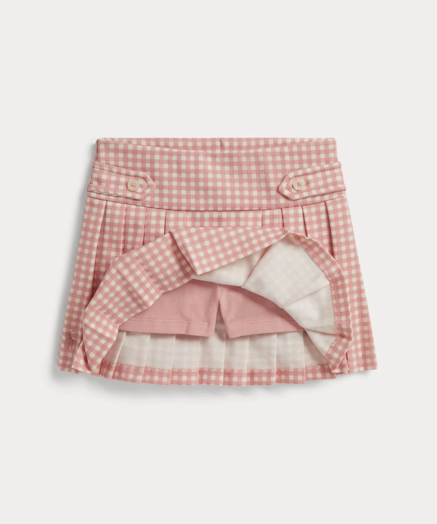 Детская юбка POLO RALPH LAUREN CHILDRENSWEAR с плиссировкой — фото 3