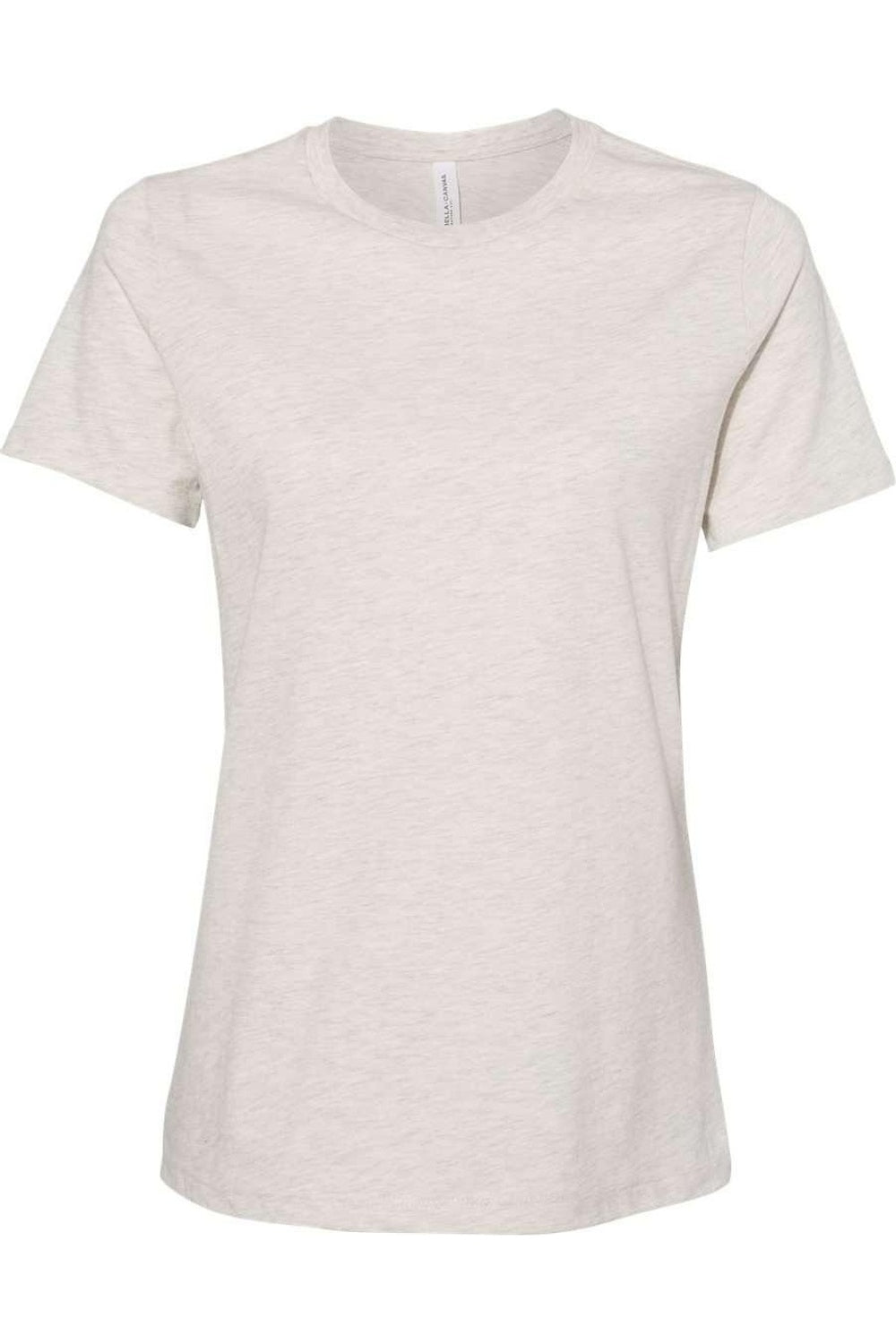 

Женская свободная футболка BELLA + CANVAS Heather CVC, цвет heather prism natural