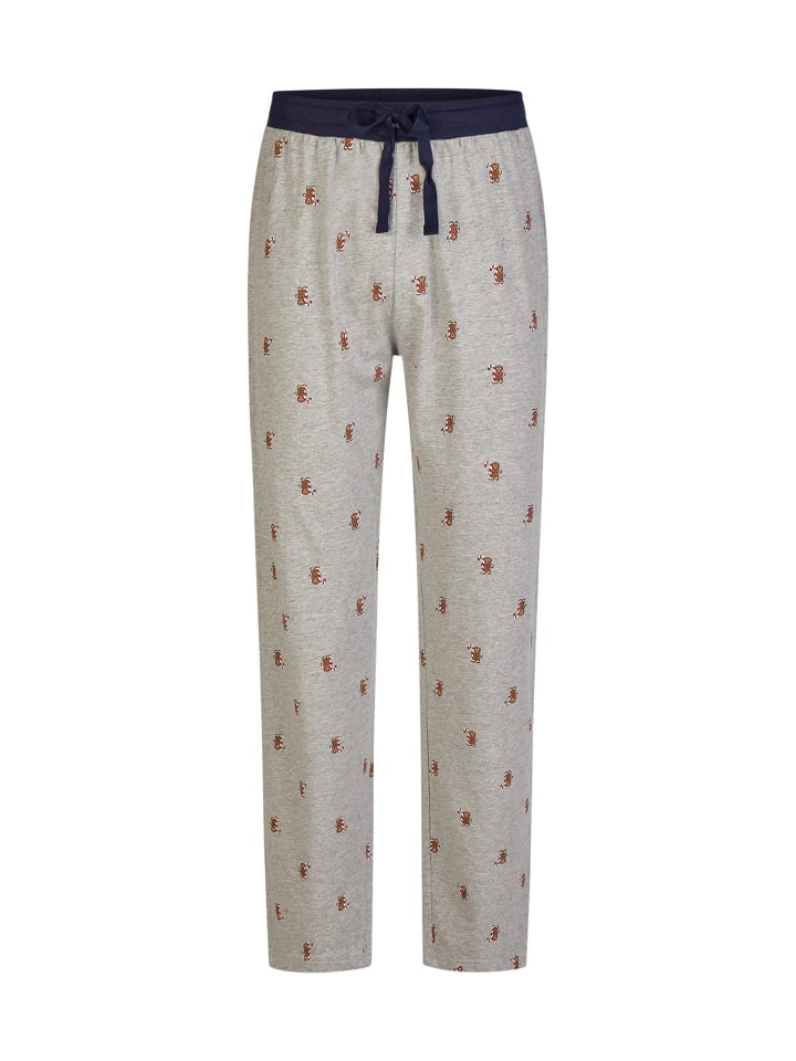 

Пижамные штаны XMAS в сером пряничном цвете Happy Shorts