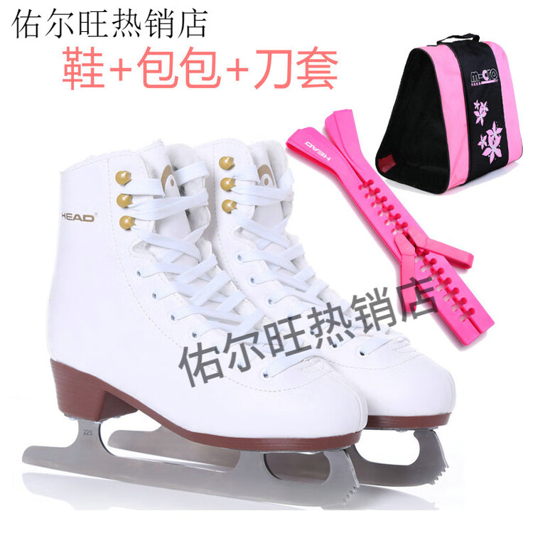 

HEAD Коньки для фигурного катания F200 утепленные, ворсовые, для детей и взрослых, размер 35