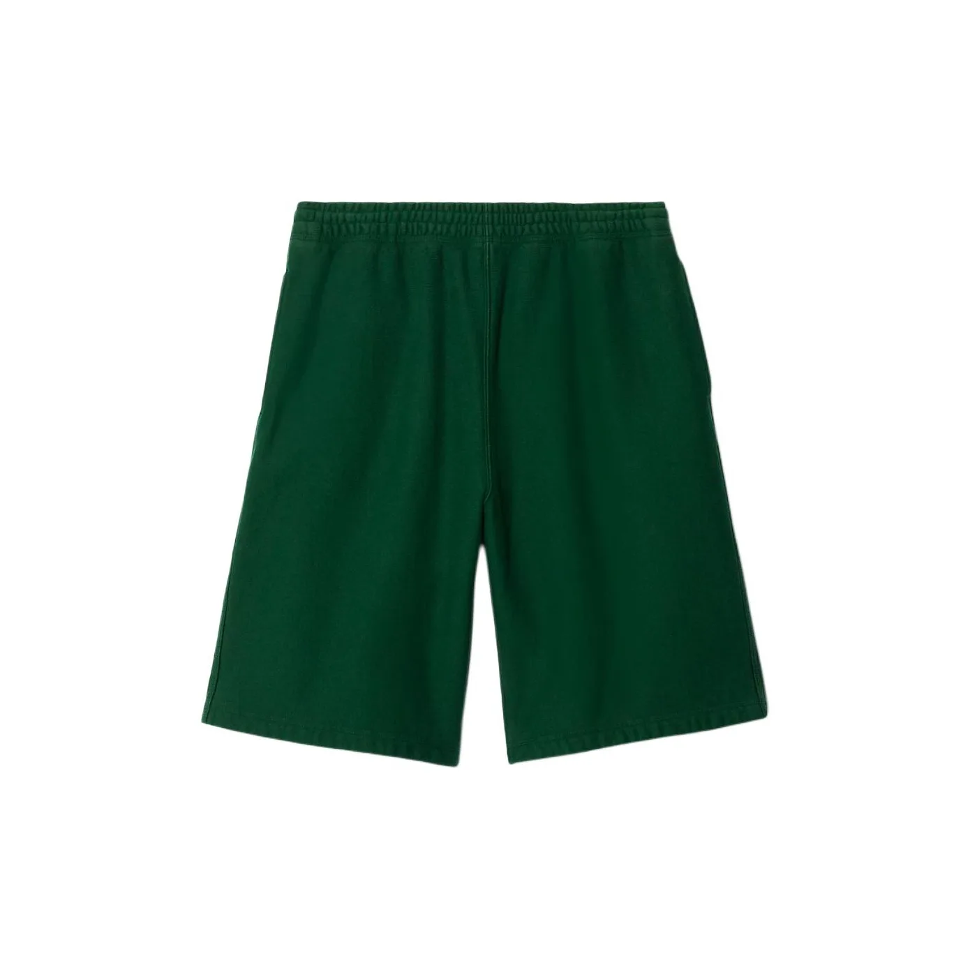Шорты Burberry прямого кроя из хлопка, Ivy Green