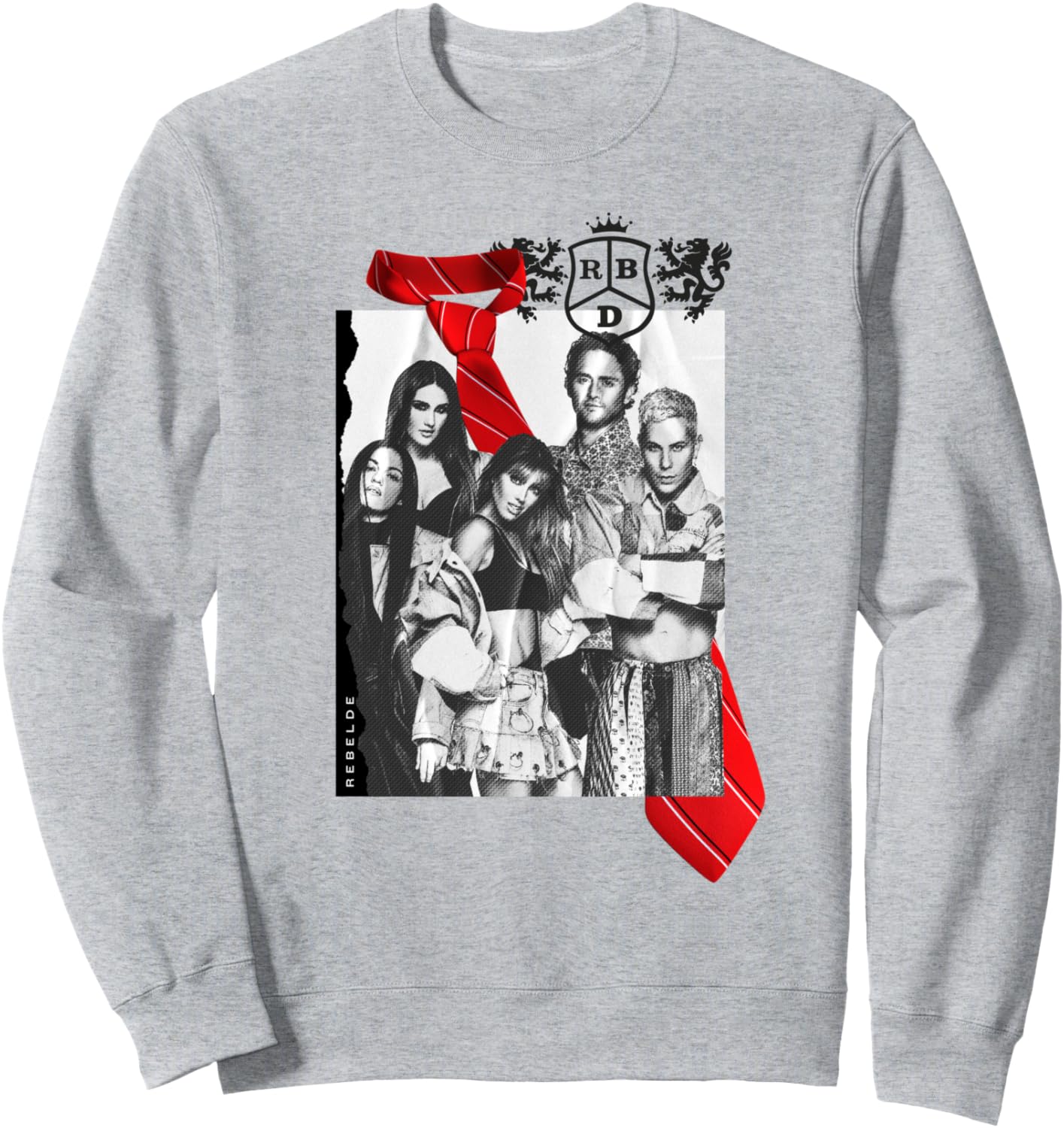 

Толстовка Rebelde Concert RBD Rebelde Tour 2023, серая Rebelde Rbd, Серый, Толстовка Rebelde Concert RBD Rebelde Tour 2023, серая Rebelde Rbd