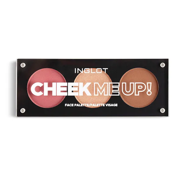 

Контурная палитра Cheek Me Up! Face Palette Inglot, 1 UD