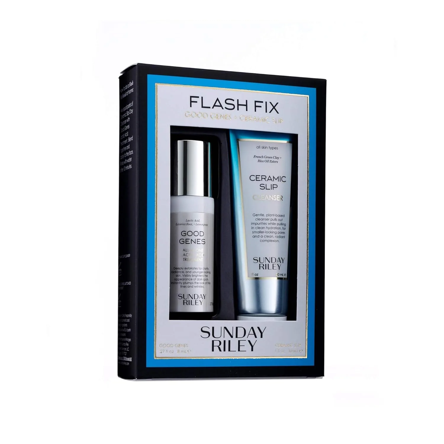 Набор для быстрой коррекции макияжа Sunday Riley Flash Fix Kit, 1,27 жидких унций.