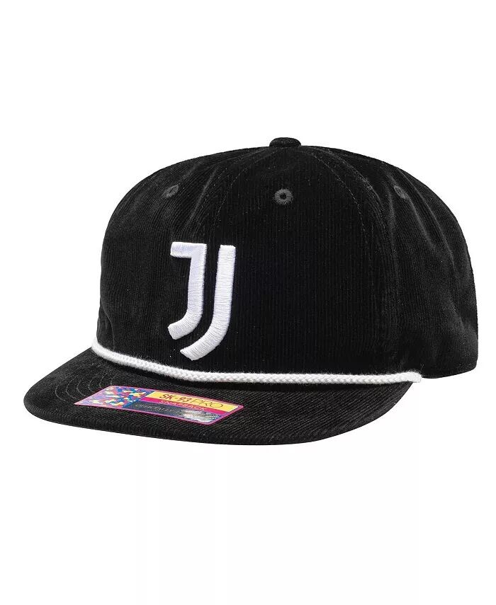 

Мужская черная регулируемая шапка Juventus Snow Beach Fan Ink, черный