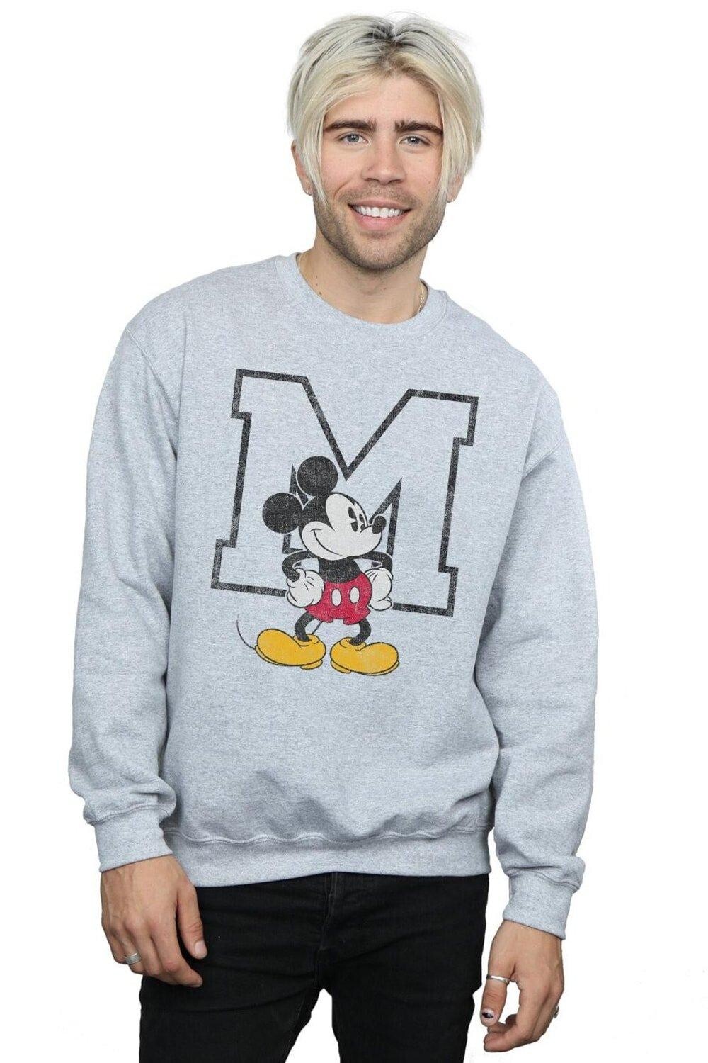 

Классический свитшот M с Микки Маусом Disney, серый