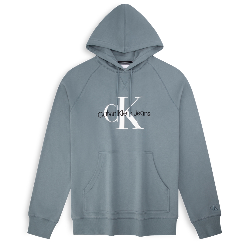 CALVIN KLEIN Свитер мужской серо-зеленый, CFQ-Gray Green — фото 2