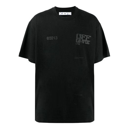 

Футболка men's ss21 tech marker logo black Off-White, черный