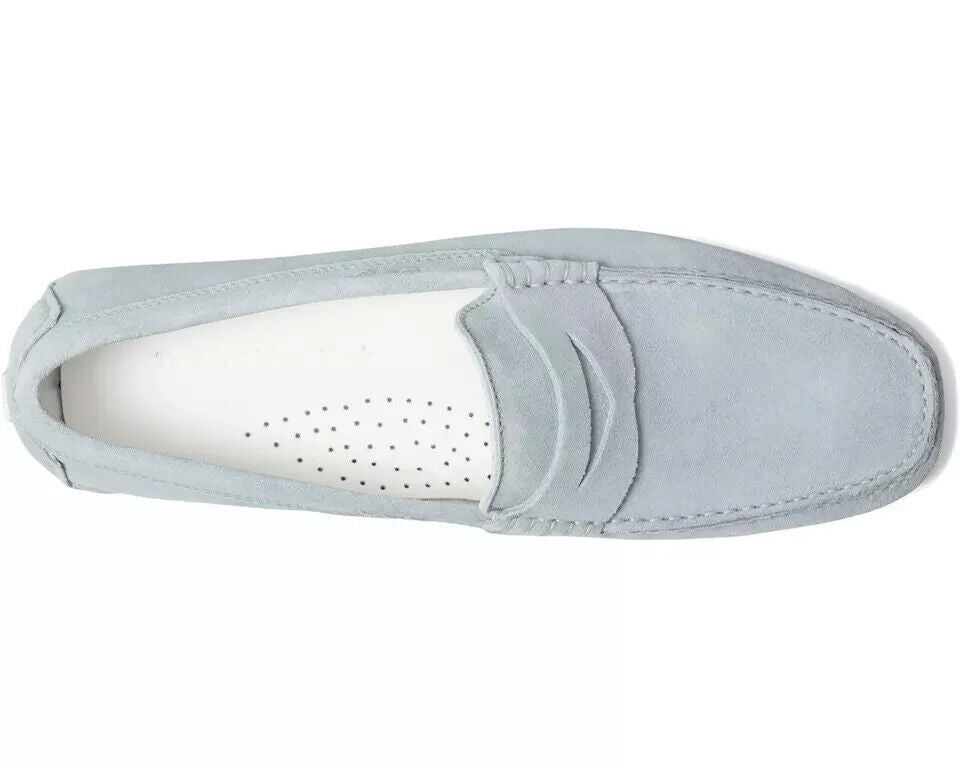 To Boot New York Idris Loafers Men's US 7 Light Blue Suede Casual Shoes KHD831 — фото 3