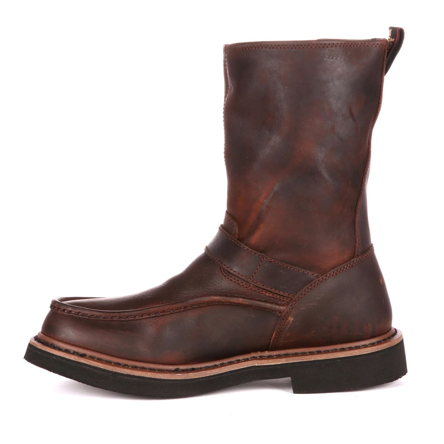 Мужские ботинки Georgia Boots с боковой молнией размером 10 дюймов. Водонепроницаемые рабочие ботинки Wellington — фото 2