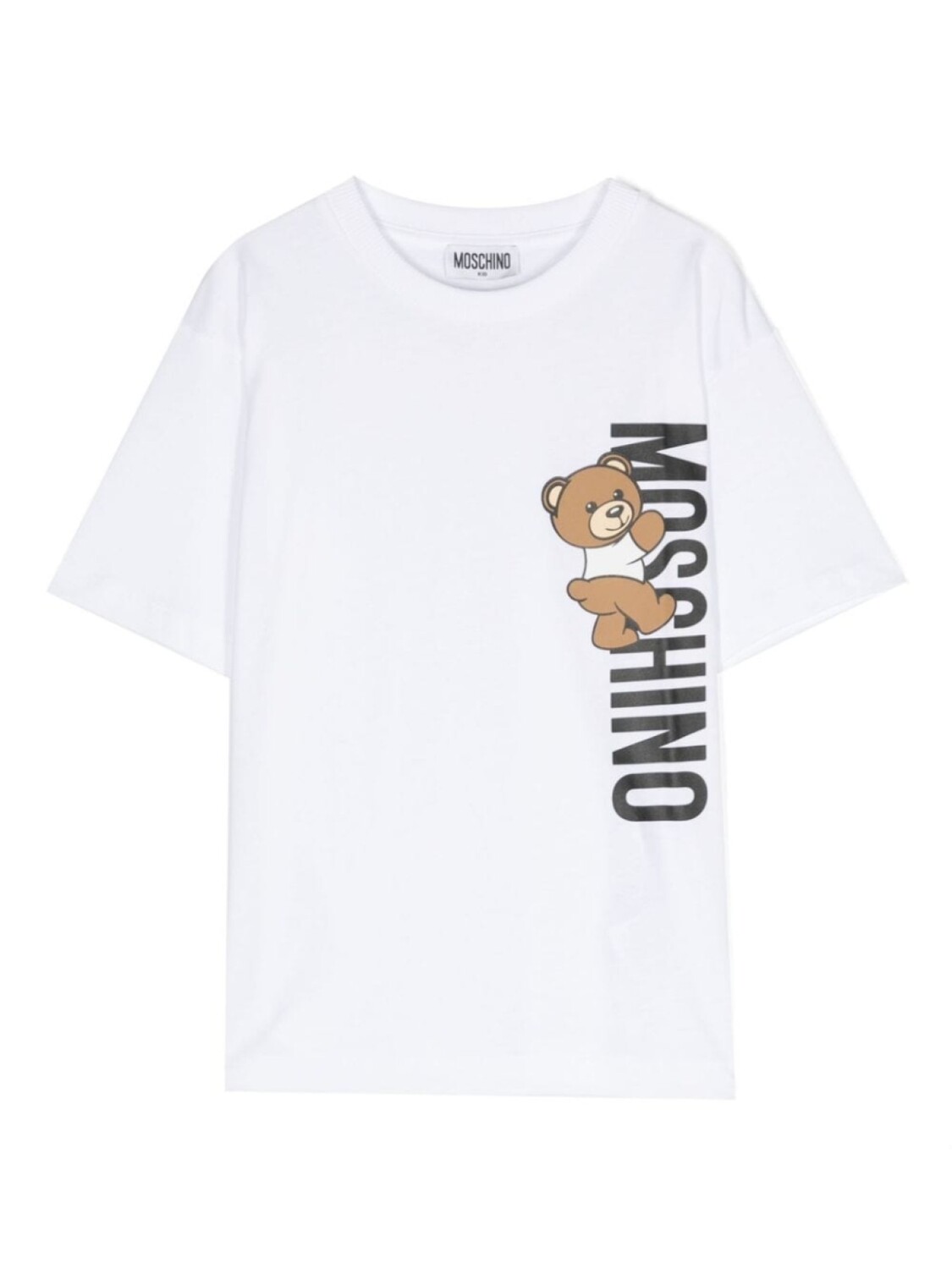 

Moschino Kids футболка с принтом Teddy Bear, белый