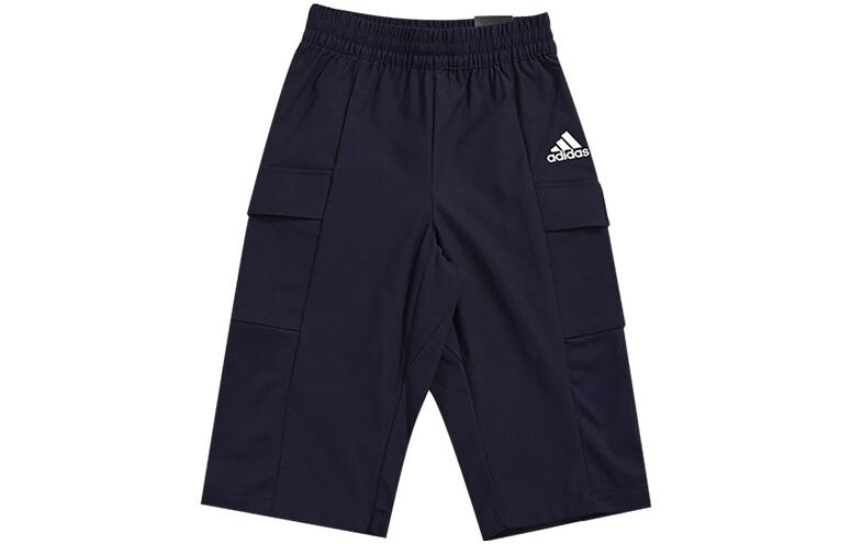 

Дети Шорты Adidas, темно-синий