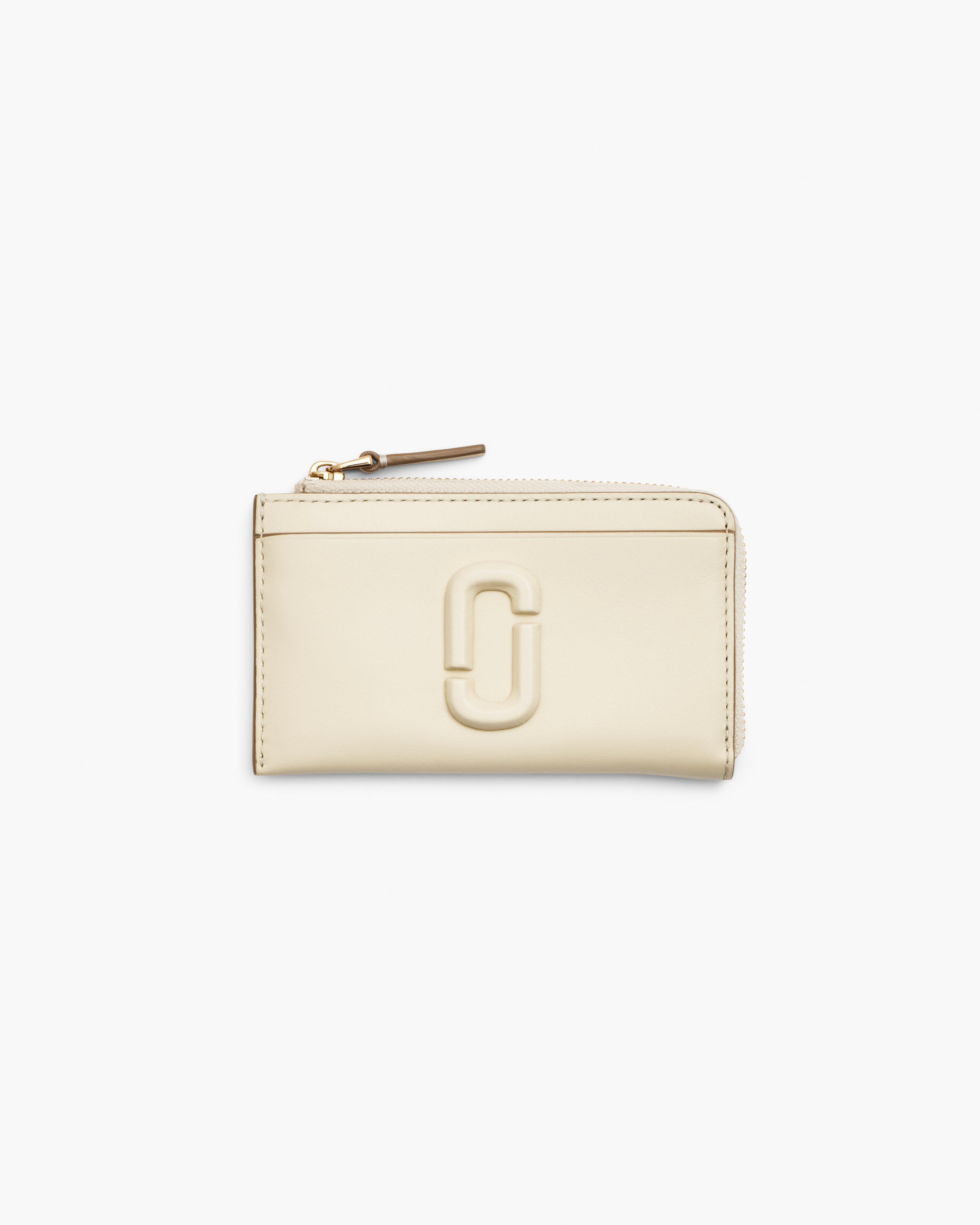 

Многофункциональный кошелек Covered Marc Jacobs Top Zip, цвет Cloud White