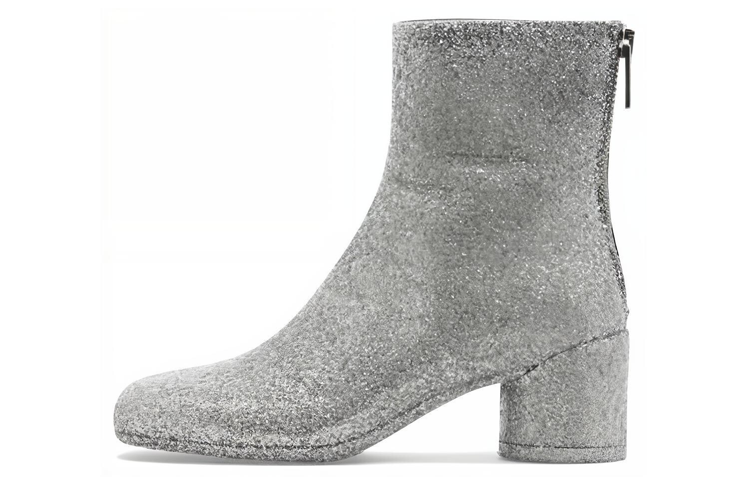 

Ботильоны с квадратным носком и блестками Mm6 Maison Margiela