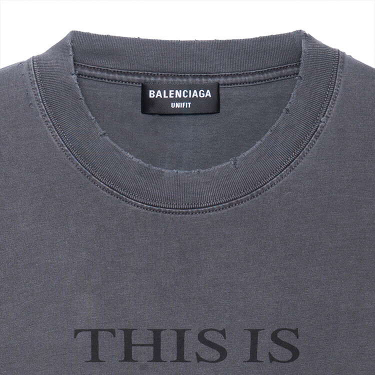 Футболка мужская Balenciaga Organic, черный — фото 4