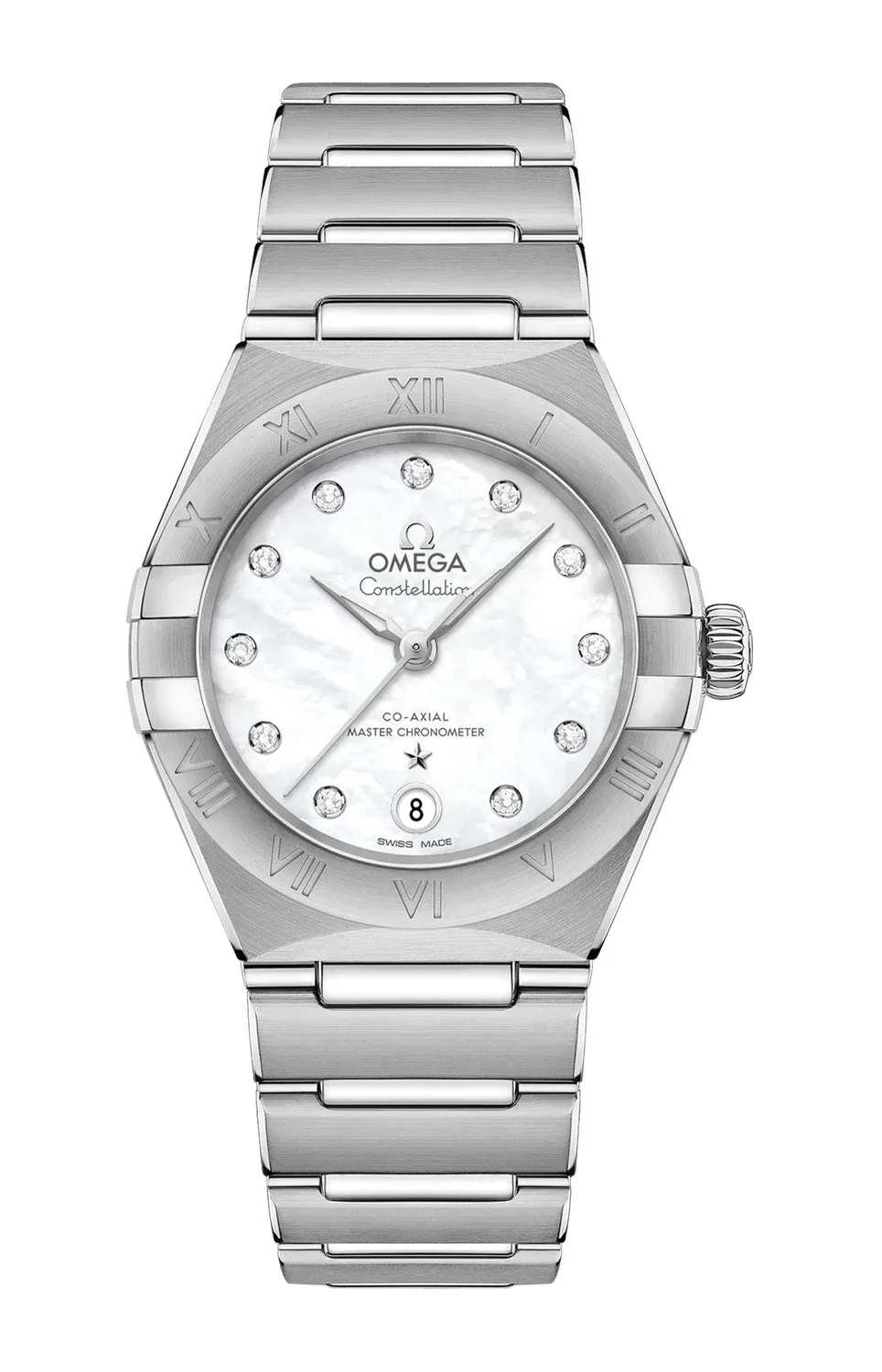CONSTELLATION MANHATTAN OMEGA CO-AXIAL MASTER CHRONOMETER 29 ММ - 131.10.29.20.55.001, золотой