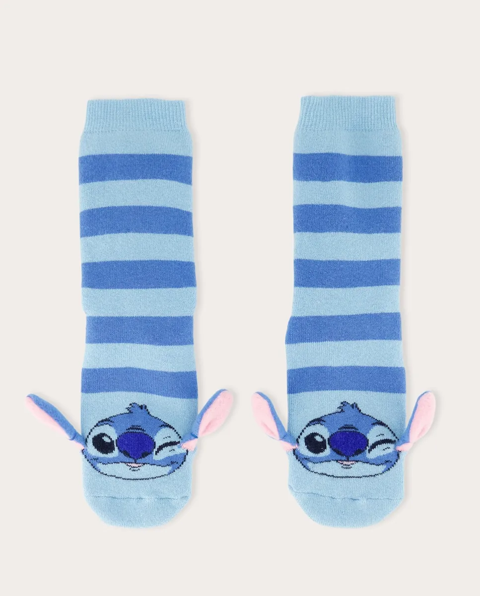 

Детские фантазийные носки с противоскользящей подошвой LILO & STITCH Cotton Juice, синий