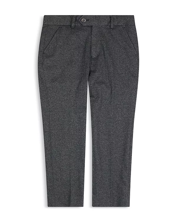 

Эластичные брюки от костюма в стиле модерн для мальчиков - для малышей и для взрослых. Appaman, черный