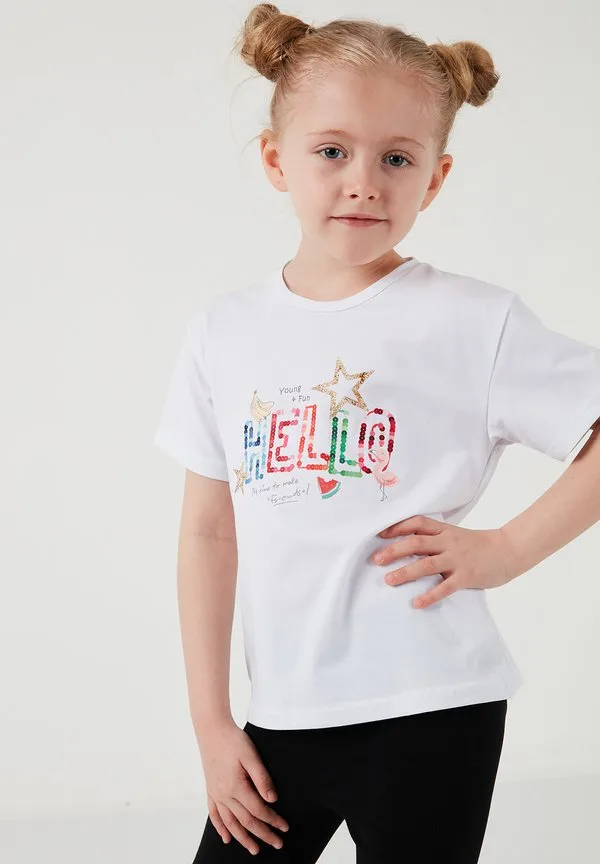 Легагины и брюки lela стандартного кроя Lela, White — фото 4
