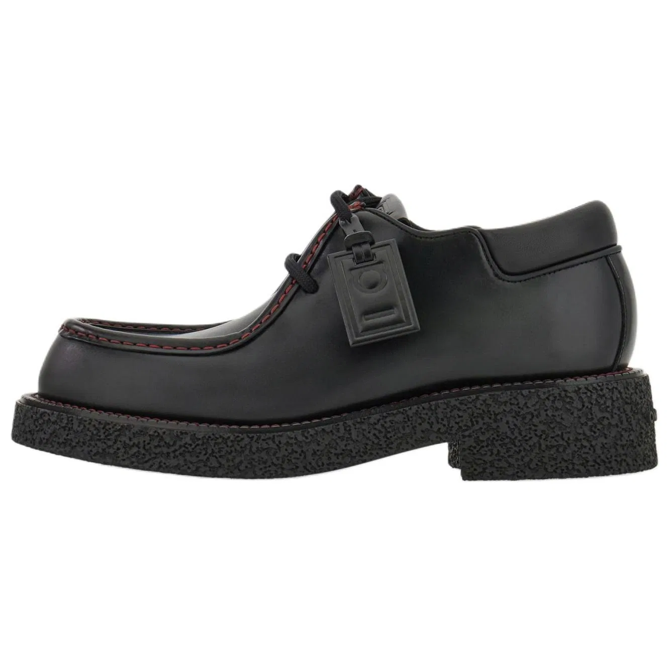 Casual туфли из телячьей кожи Ferragamo с коробкой черные