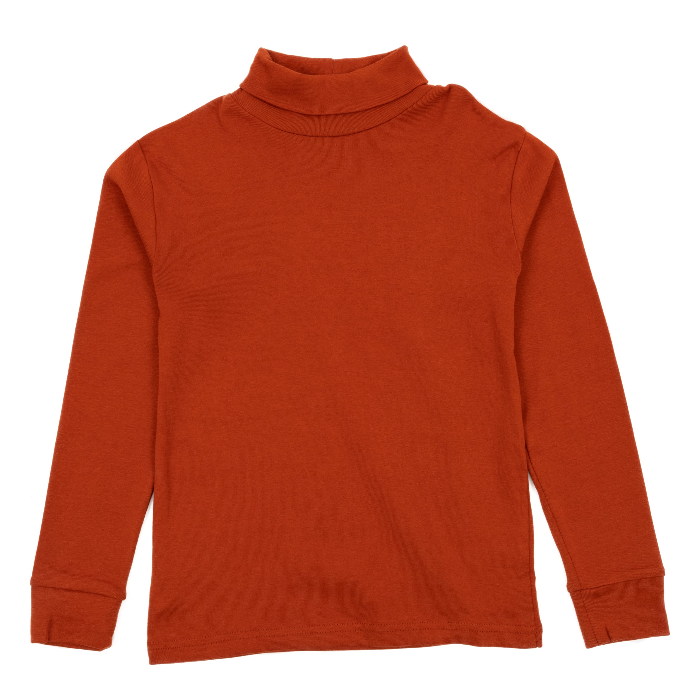 

Детский водолазка Boho однотонная Leveret, Rust