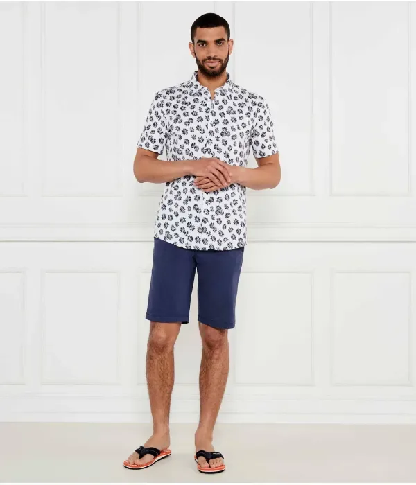 Рубашка P-ROAN-ken-SH-C1-242 slim fit Boss, белый — фото 2