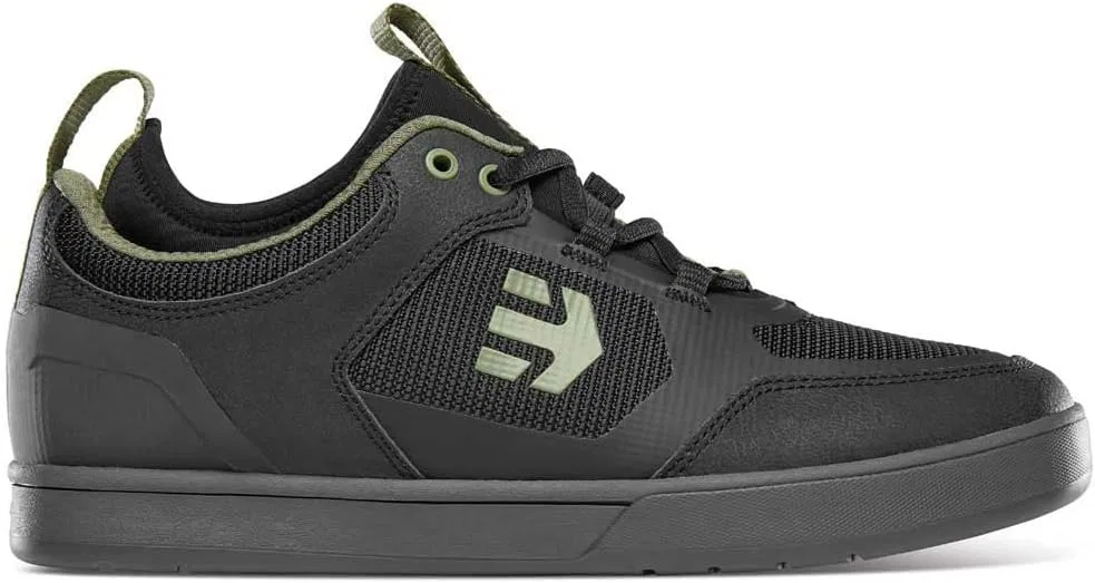 Мужские низкие кроссовки Etnies Camber Pro с резиновыми вставками Michelin для горного велосипеда и скейтбординга, Black — фото 3