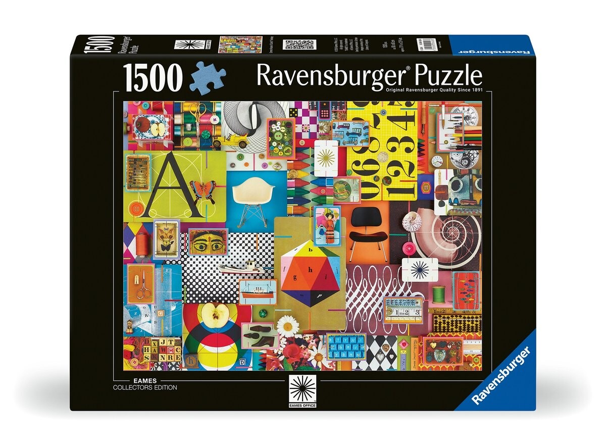 

2D пазл: Карточный домик 1500 деталей Ravensburger